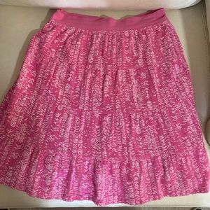 FRESH PRODUCE | PINK TIERED SKIRT Size S